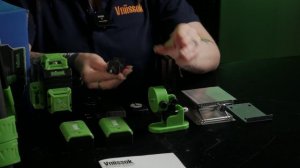 Лазерный уровень VNIISSOK Зеленый 16 лучей с пультом управления и штативом 1м