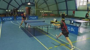 Морозова И. (578) - Чирков А. (749) настольный теннис 04.10 турнир памяти Ильи Красненького