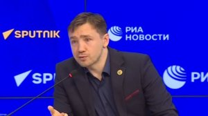 Выступление на площадке Россия Сегодня февраль 2024-го