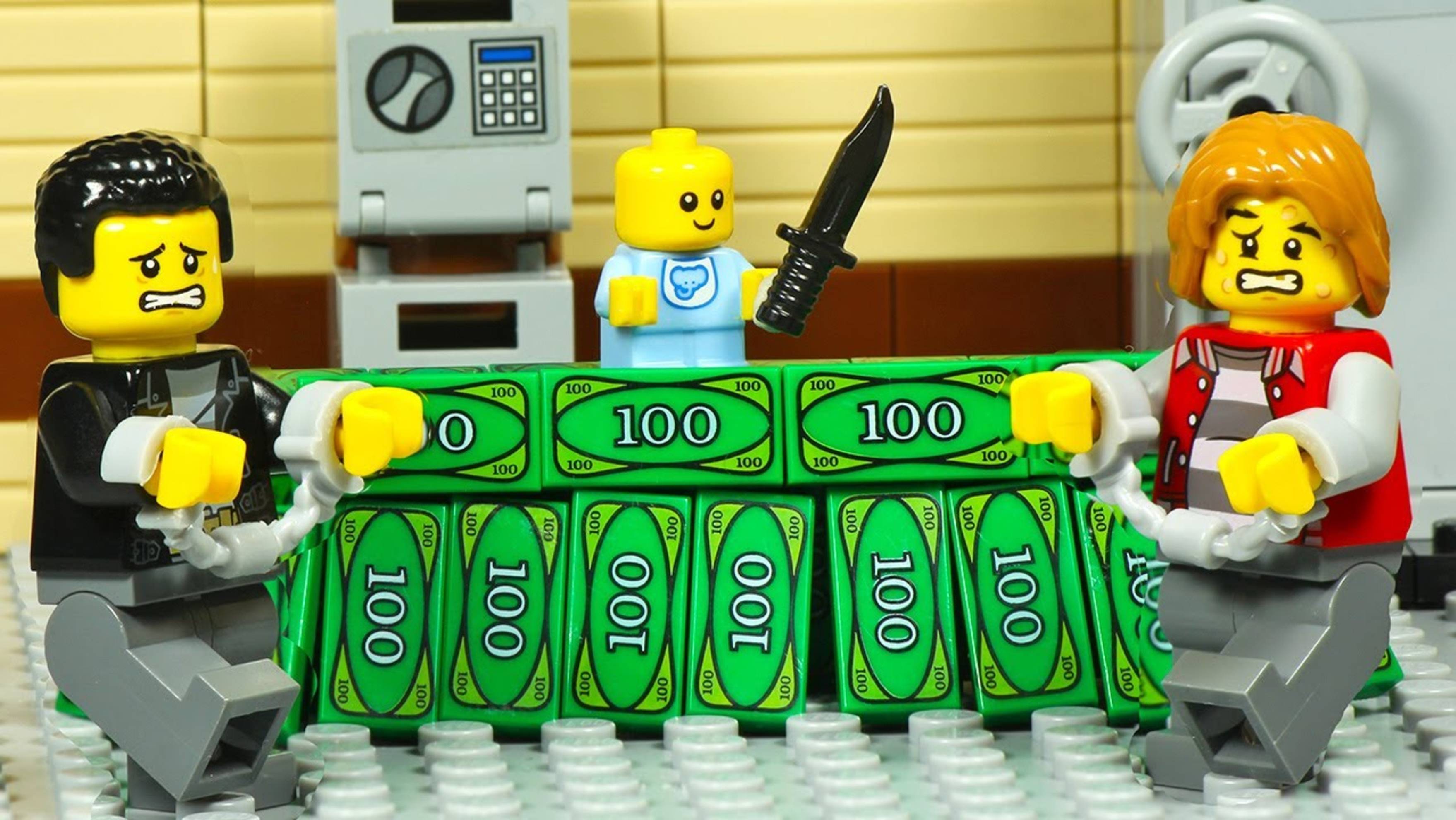 ЛЕГО МАЛЫШ ЗАБРАЛ ДЕНЬГИ У РОДИТЕЛЕЙ ЛЕГО АНИМАЦИЯ МУЛЬТИК ДЛЯ ДЕТЕЙ LEGO CITY