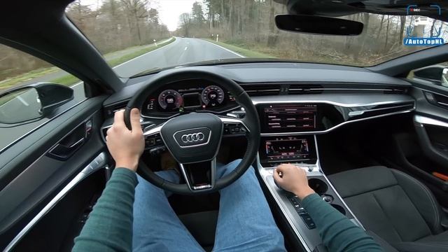Audi A6 50 TDI Quattro S-Line 2019 POV Test Drive