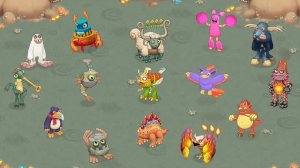 Огненный Парк - Вся Песня (My Singing Monsters, Мои Поющие Монстры, Msm, Мсм)