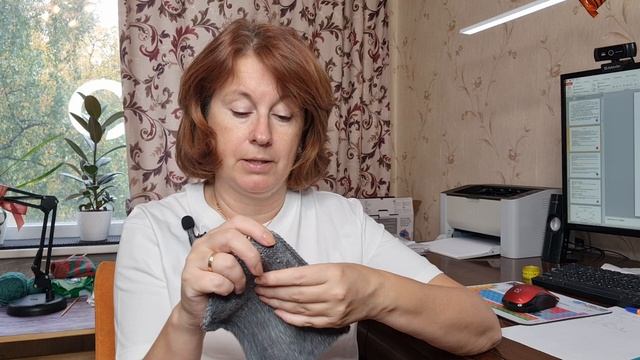 Начинаю вязать кардиган🧶