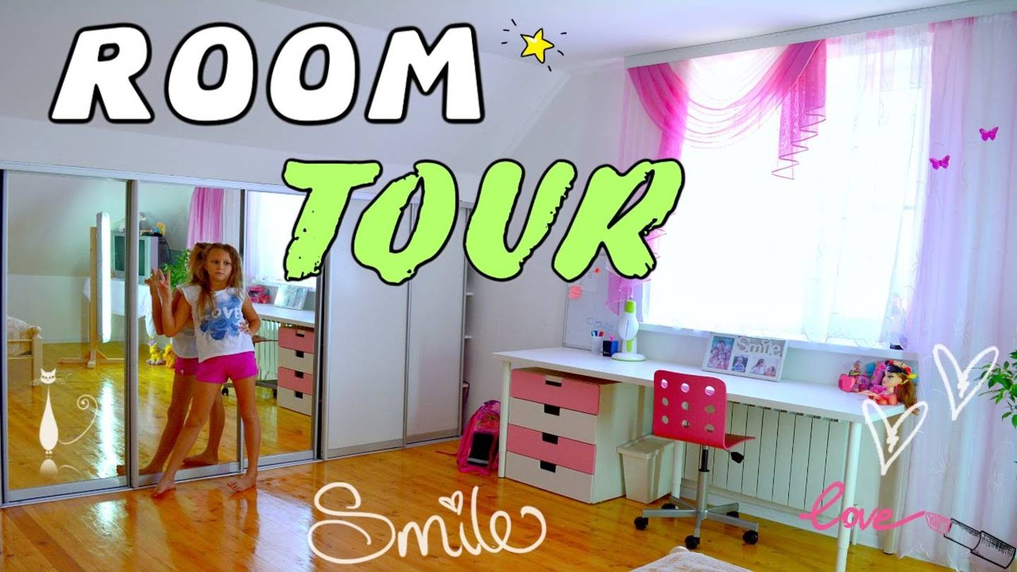 🌿ROOM TOUR РУМ ТУР КОМНАТА КСЮ Детская комната для девочки смотреть онлайн