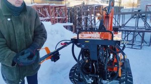 Мини экскаватор ЭГ-1 ＂Black Digger＂. краткий обзор.