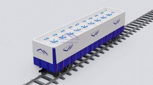 Полипропиленовый ламинированный вкладыш в полувагон.