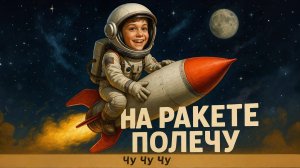НА РАКЕТУ ПОЛЕЧУ ЧУ ЧУ ЧУ ЧУ. Детская песенка про космос.