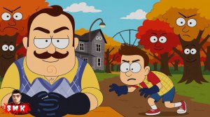 ШОУ ПРИВЕТ СОСЕД! У МЕНЯ СИНИЕ РУКИ, А ЛЕС ЖИВОЙ!ИГРА HELLO NEIGHBOR ПРОХОЖДЕНИЕ МОД FEVERDREAM FULL