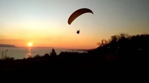 Парапланерист. Тольятти | Комсомольский район | 16.11.2019 г.