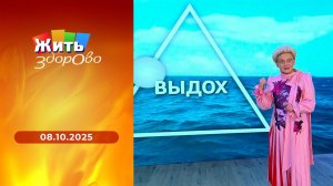 Жить здорово! Выпуск от 08.10.2025
