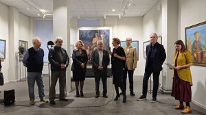 Открытие выставки, посвящённой 90-летию Регионального отделения «Союз художников Чувашии».mp4