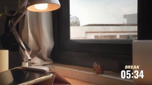 4 часа STUDY WITH ME | Ambient ver.🍃, No Music | Pomodoro 50-10 | Early Morning