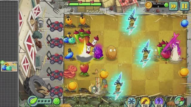 PVZ Растения против зомби Plants Vs. Zombies 2