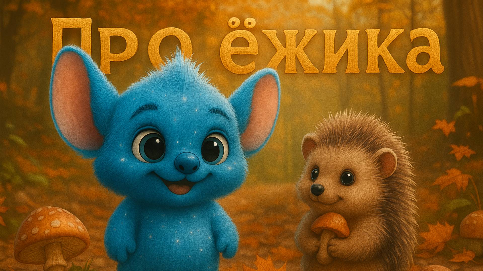 Детская песенкапро ёжикаЗвёздрик