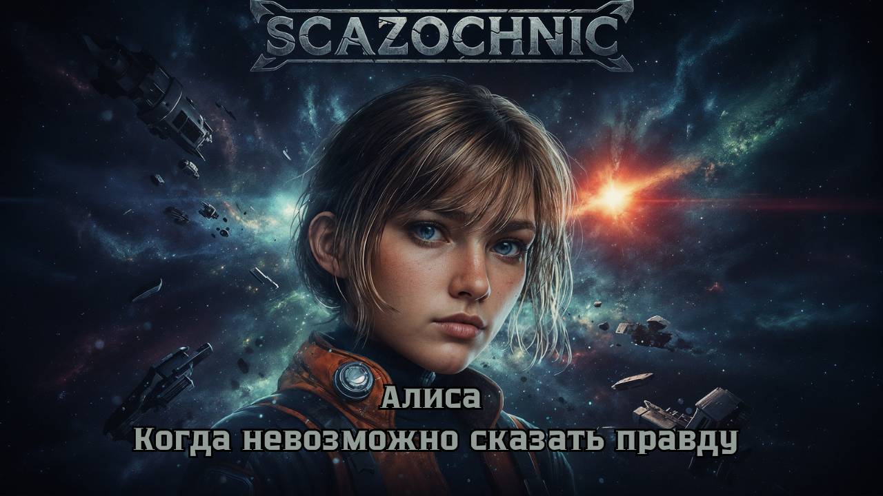 Scazochnic - Алиса. Когда невозможно сказать правду | Heavy Metal | авторские стихи | AI