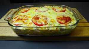 Вкусный ужин с картофелем и курицей! Отличное сочетание.