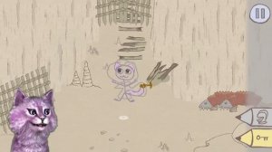 СПАСАЮ ДРУЗЕЙ стикмен заблудился Draw a Stickman EPIC говорящая КОШКА ЛАНА играет