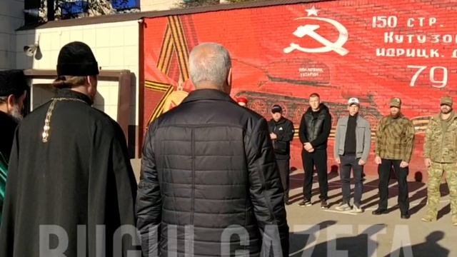 Из Бугульмы пятеро мужчин отправились служить в Африканский корпус