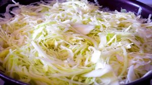 Нежный пирог с капустой