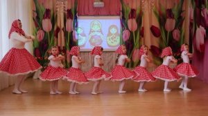 Танец Матрёшек. Группа Любавушки.