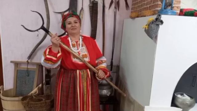 Комната русского быта п. ст. Арлюк Кемеровской области