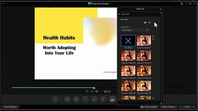 PowerDirector 20...- Использование конструктора видео-заставок - часть 1