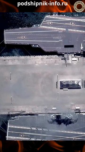 Китайские авианосцы. Вид со спутников