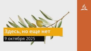 9 октября 2025. Здесь, но еще нет. Под сенью благодати