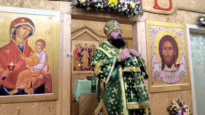 Всенощное бдение в престольный праздник храма прп  Сергия Радонежского г Жодино