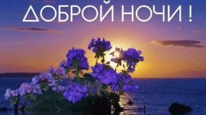 Мирной ночи. Музыкальная открытка пожелание.