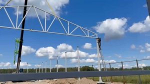 ВИДЕО МОНТАЖА КАРКАСА АНГАРА