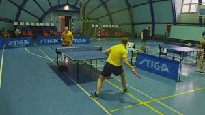 Минин И. (800) - Красненький П. (673) настольный теннис 04.10 турнир памяти Ильи Красненького