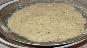 Молочный суп с вермишелью