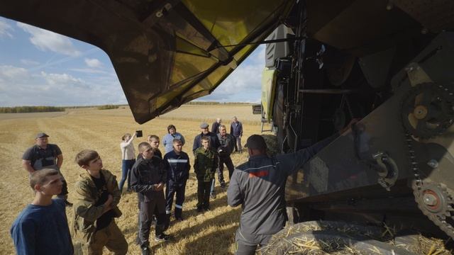 CLAAS TRION, демонстрация в полях Красноярского Края смотреть онлайн
