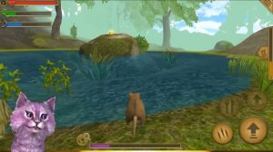 СИМУЛЯТОР Маленькой МЫШИ #1 Выживание в лесу НАПАЛ ПАУК говорящая КОШКА ЛАНА играет