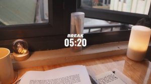 2 часа STUDY WITH ME | Ambient ver.🍃, Fire Crackle 🔥 | Pomodoro 50-10 | Sunset🌇 No Music