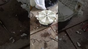 Разбор стиральной машины!На металлолом! С помойки!!!
