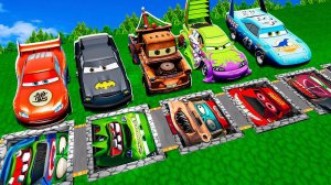 Машинки летают и прыгают! Развивающие мультики Машины помощники. Мультфильмы про машинки