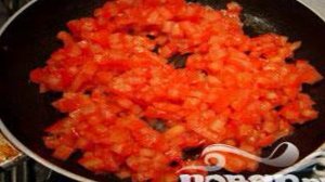 Маленький овощной омлет