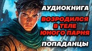 Аудиокнига ПОПАДАНЦЫ: ВОЗРОДИЛСЯ В ТЕЛЕ ЮНОГО ПАРНЯ
