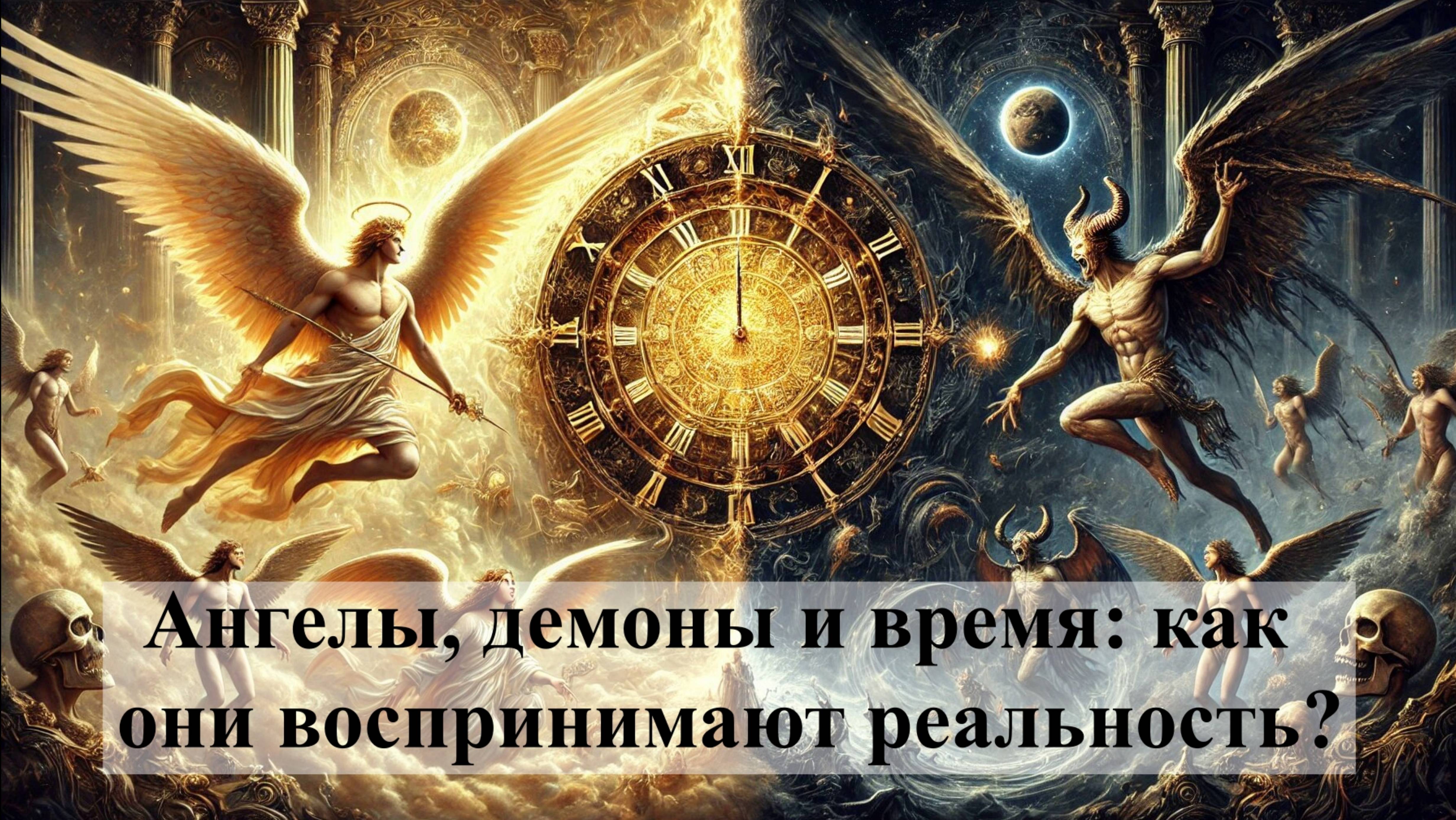 Ангелы, демоны и время // как они воспринимают реальность // Свидетели Иеговы