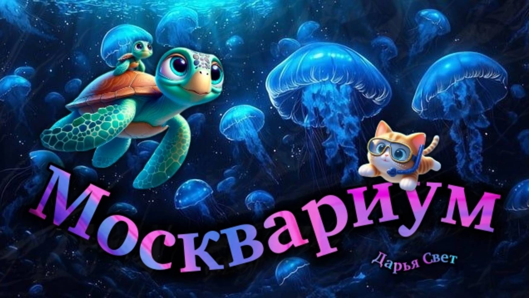 Медузы. Опасная красота. Океанариум. Москвариум. Октябрь 2025
