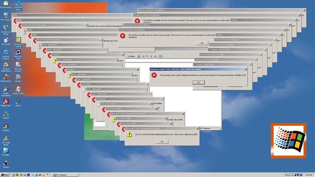 Windows 2000 Crazy Error Full syserror смотреть онлайн