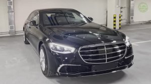 Бронированный Mercedes S680 V12 2026 - Интерьер и Экстерьер