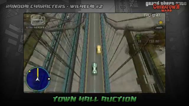 GTA Chinatown Wars - Walkthrough - Random Character - Wilhelm - Town Hall Auction (Second Mission)