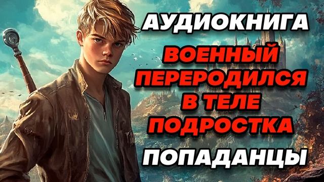Аудиокнига ПОПАДАНЦЫ: ВОЕННЫЙ ПЕРЕРОДИЛСЯ В ТЕЛЕ ПОДРОСТКА