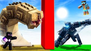 ✅ БИТВА Самых Сильных БОССОВ в МАЙНКРАФТ! Райм и Градус