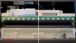 Аварийное мигание лампочек 1 раз в очагах Dimplex Cassette 500/1000