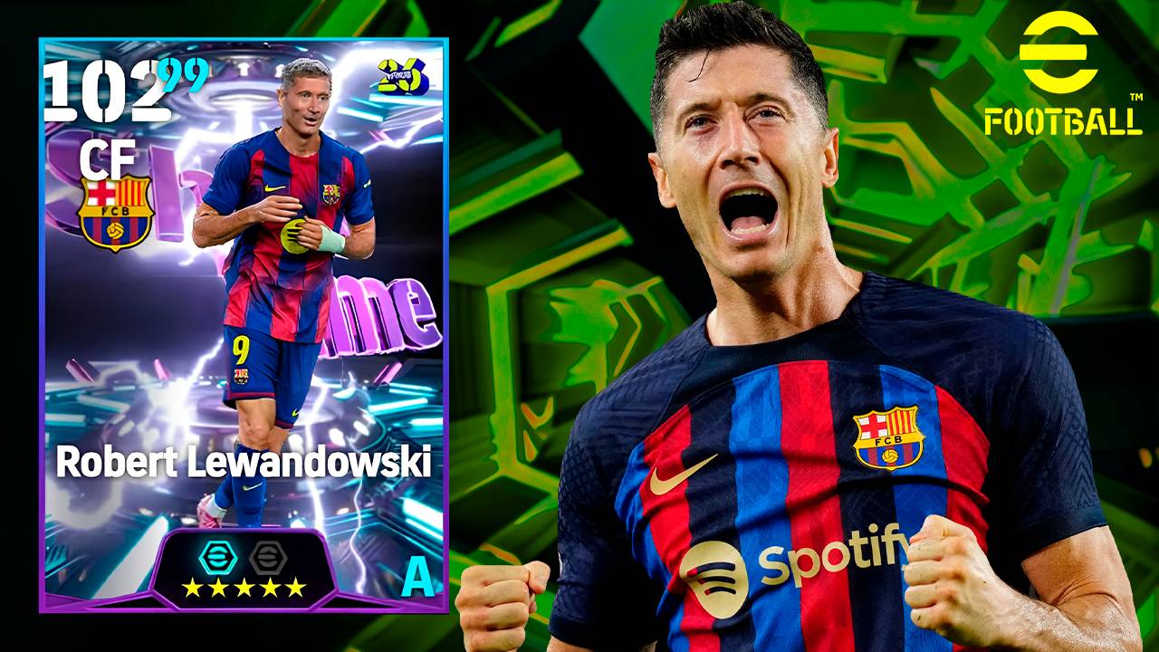 Народный Шоу Тайм Роберт Левандовски в EFootball 2026 Mobile Обзор Игрока