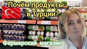 Зашла в фермерский магазин Kooperatif показываю цены и ассортимент! Анталия осень 2025